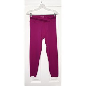 Sweaty Betty Women's All Day Wrap Waist 7/8 Length Leggings‎ Hot Pink 8